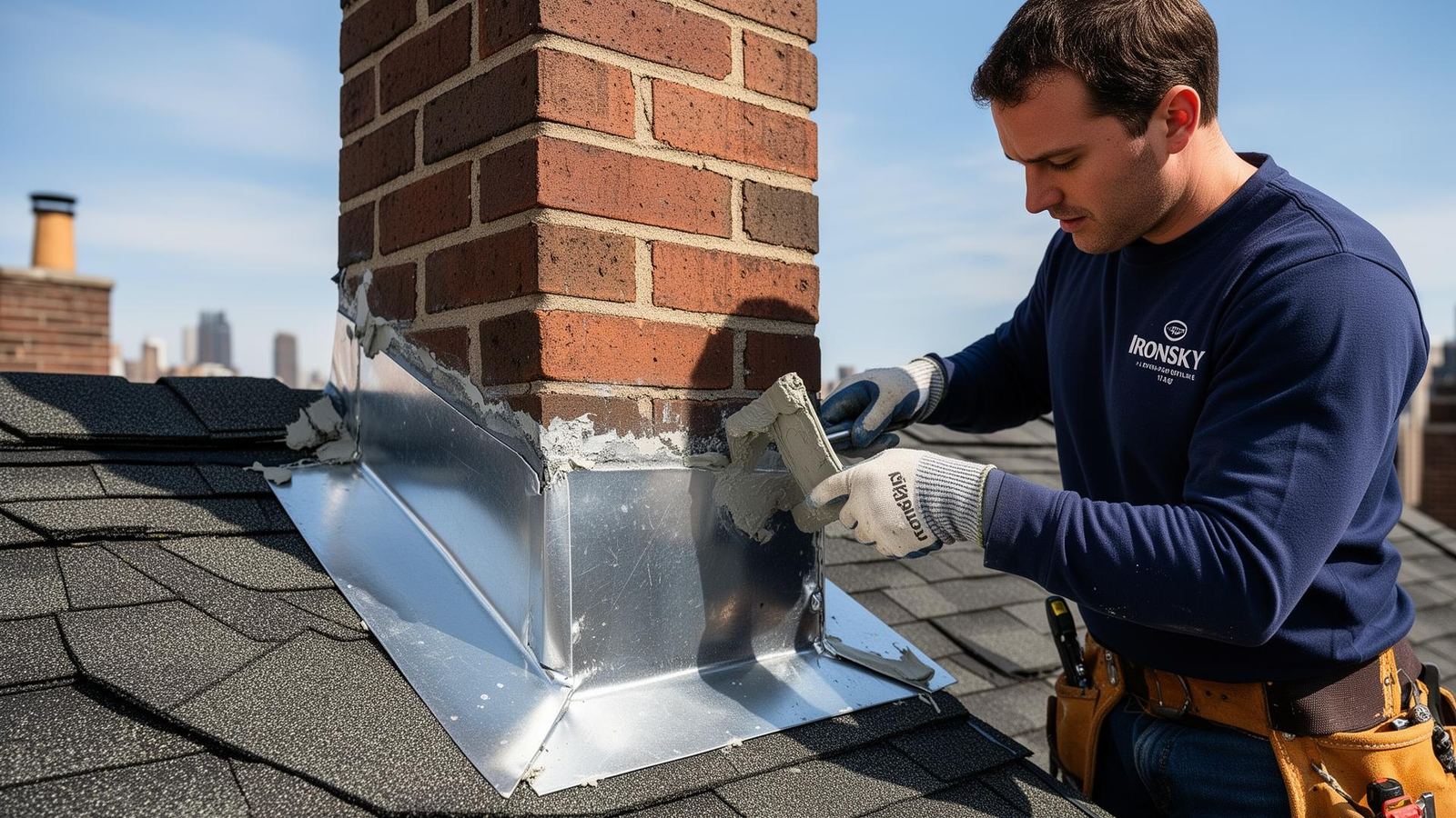 Chimney Flashing: The #1 Leak Source on NYC Roofs