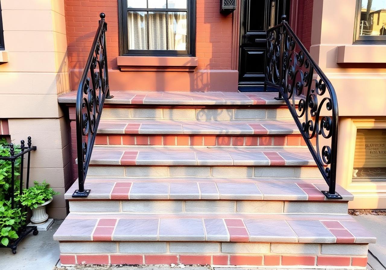 Finished steps & stoops project in Queens, NYC — IronSky Roofing