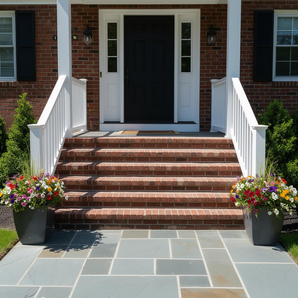 Finished steps & stoops project in Manhattan, NYC — IronSky Roofing