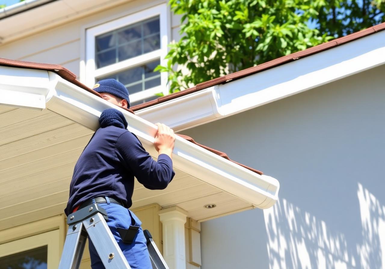 Gutters project in Queens, NYC — IronSky Roofing