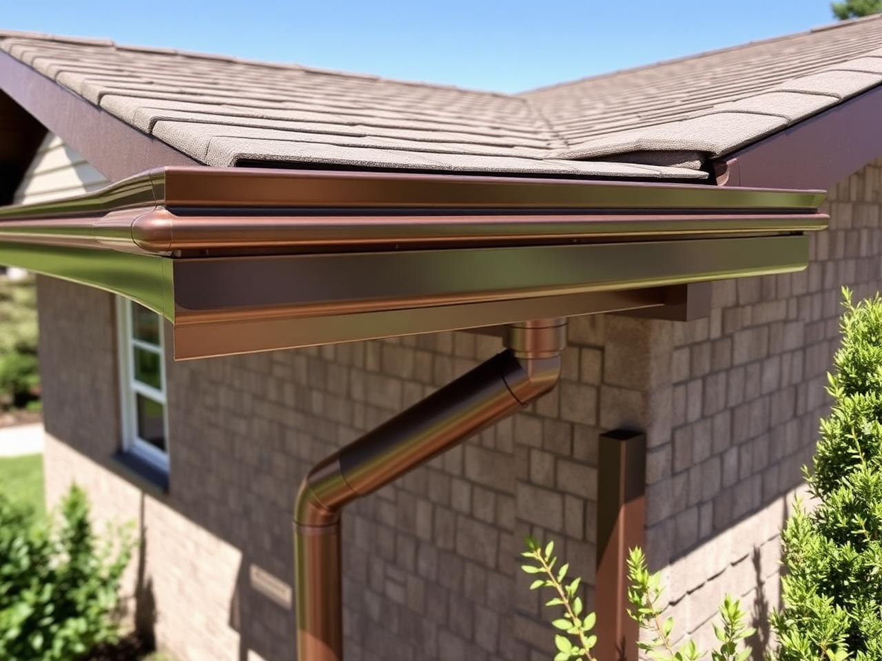 Finished gutters project in Brooklyn, NYC — IronSky Roofing