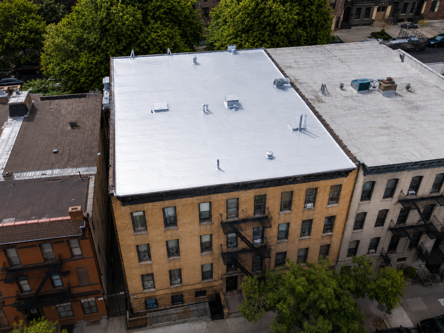After photo of roofing project in the Bronx, NYC — IronSky Roofing