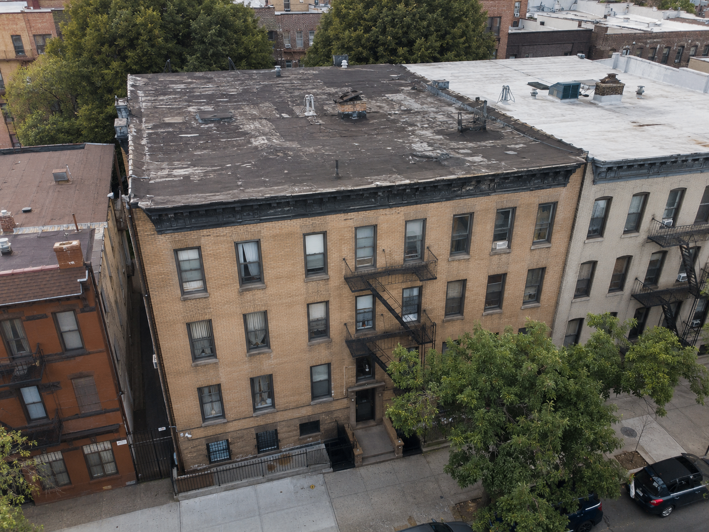 Before photo of roofing project in Staten Island, NYC — IronSky Roofing