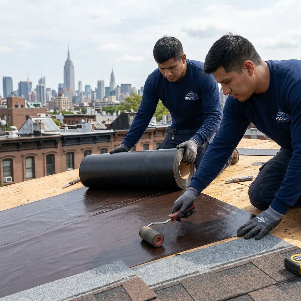 Roofing project in Staten Island, NYC — IronSky Roofing