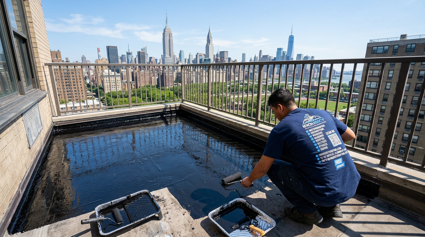 Waterproofing a NYC Terrace or Balcony — A Step-by-Step Guide