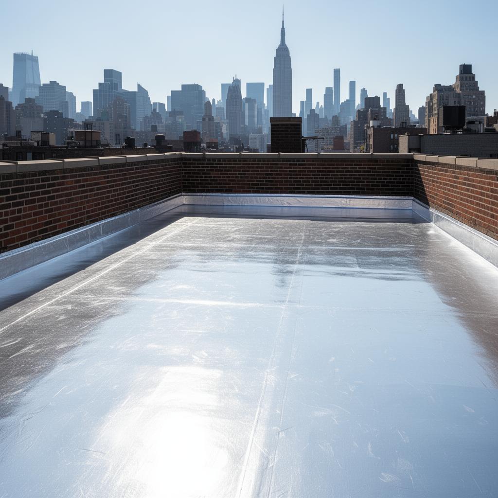 After photo of waterproofing project in Queens, NYC — IronSky Roofing