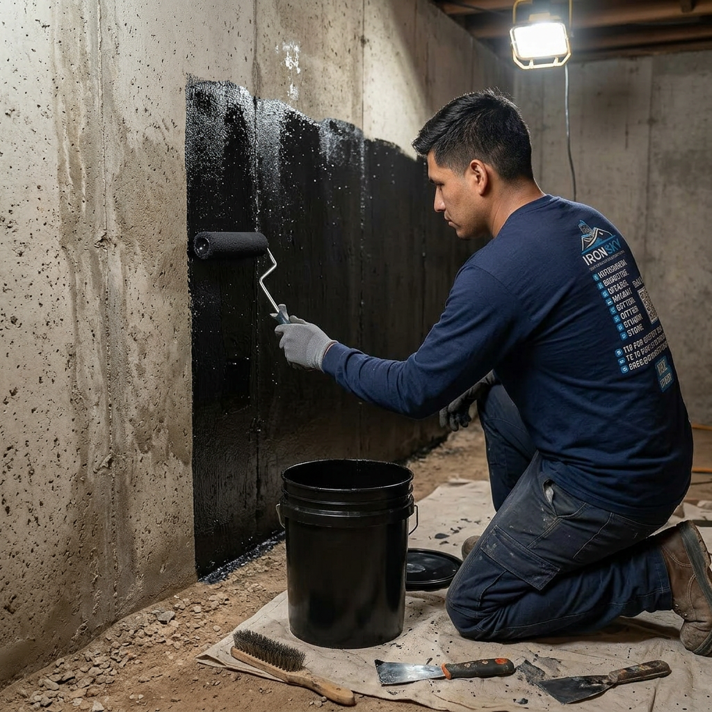 Waterproofing project in Queens, NYC — IronSky Roofing