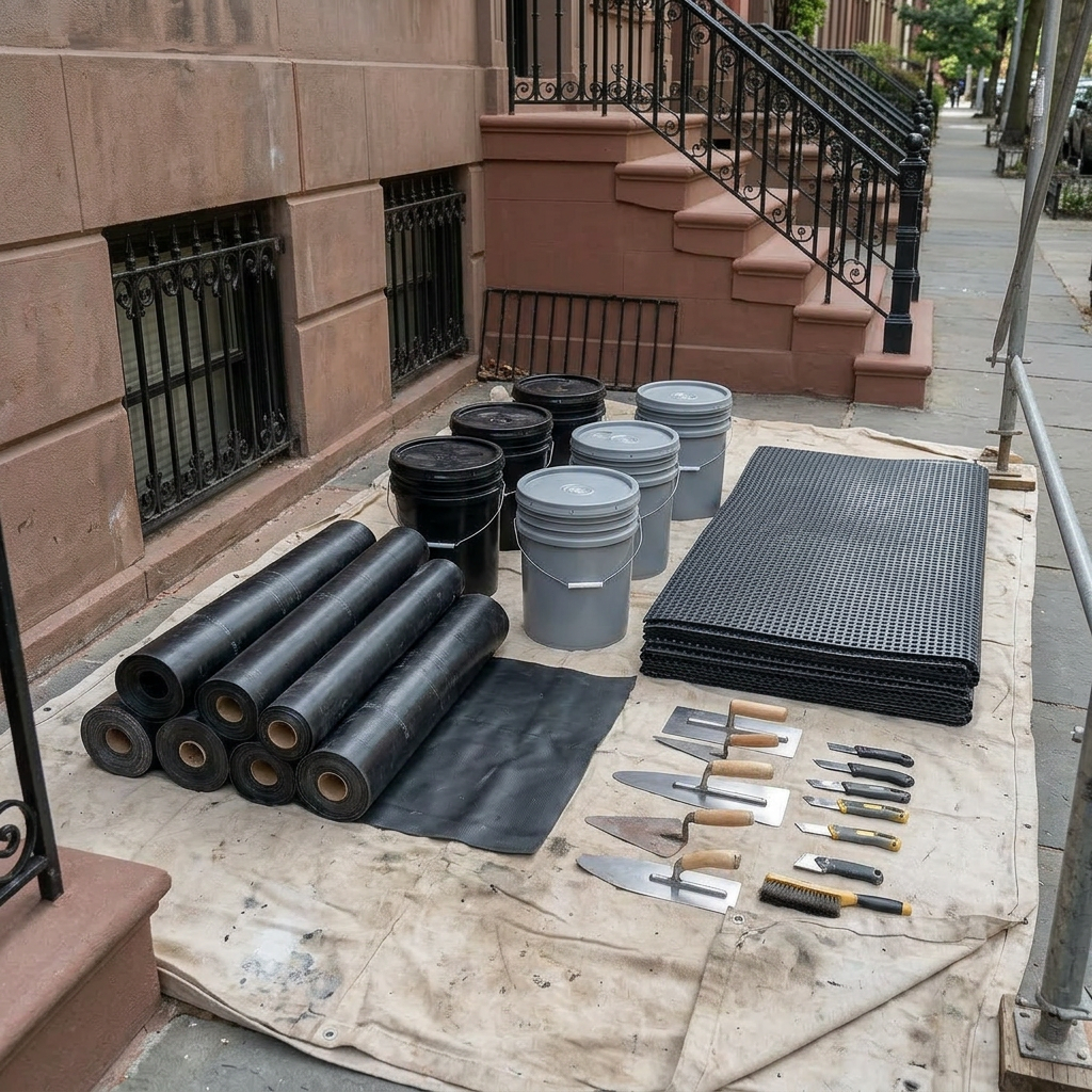 Waterproofing project in Staten Island, NYC — IronSky Roofing