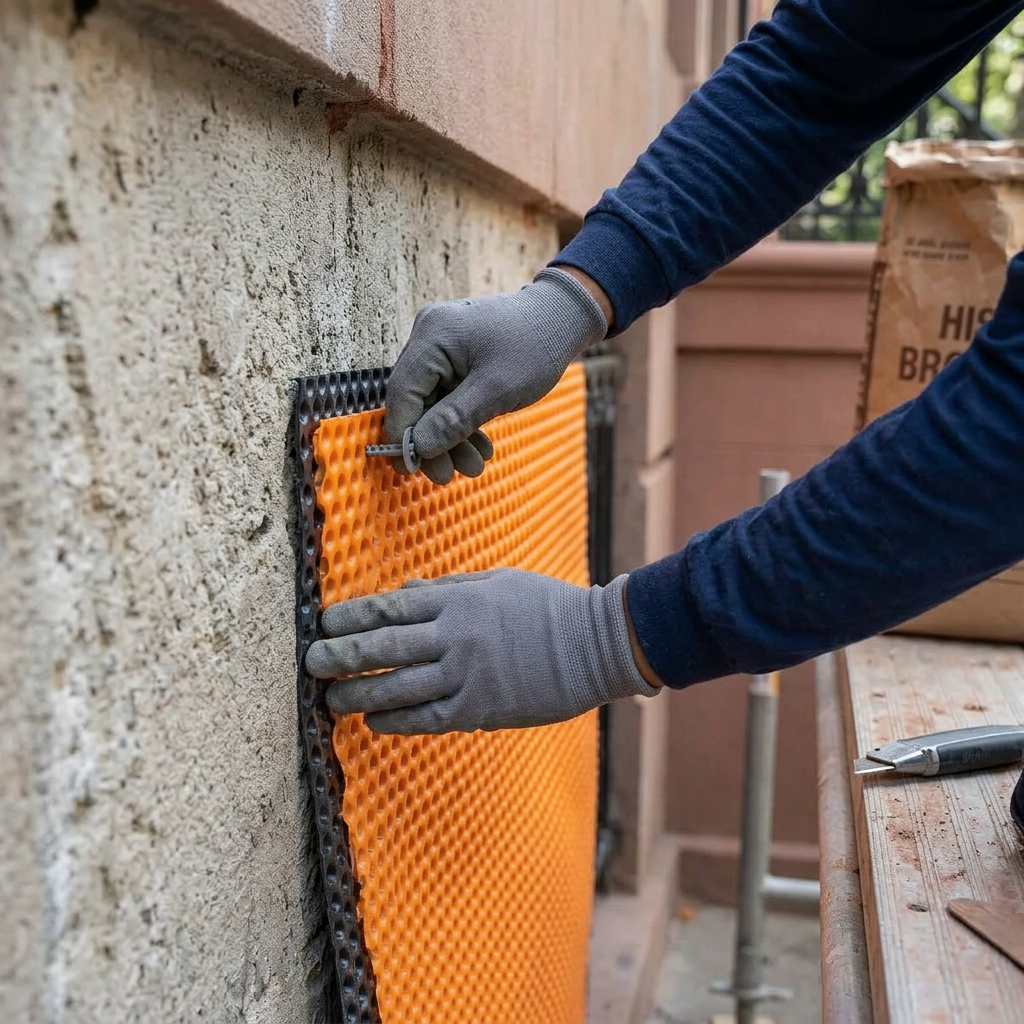 Waterproofing project in Queens, NYC — IronSky Roofing