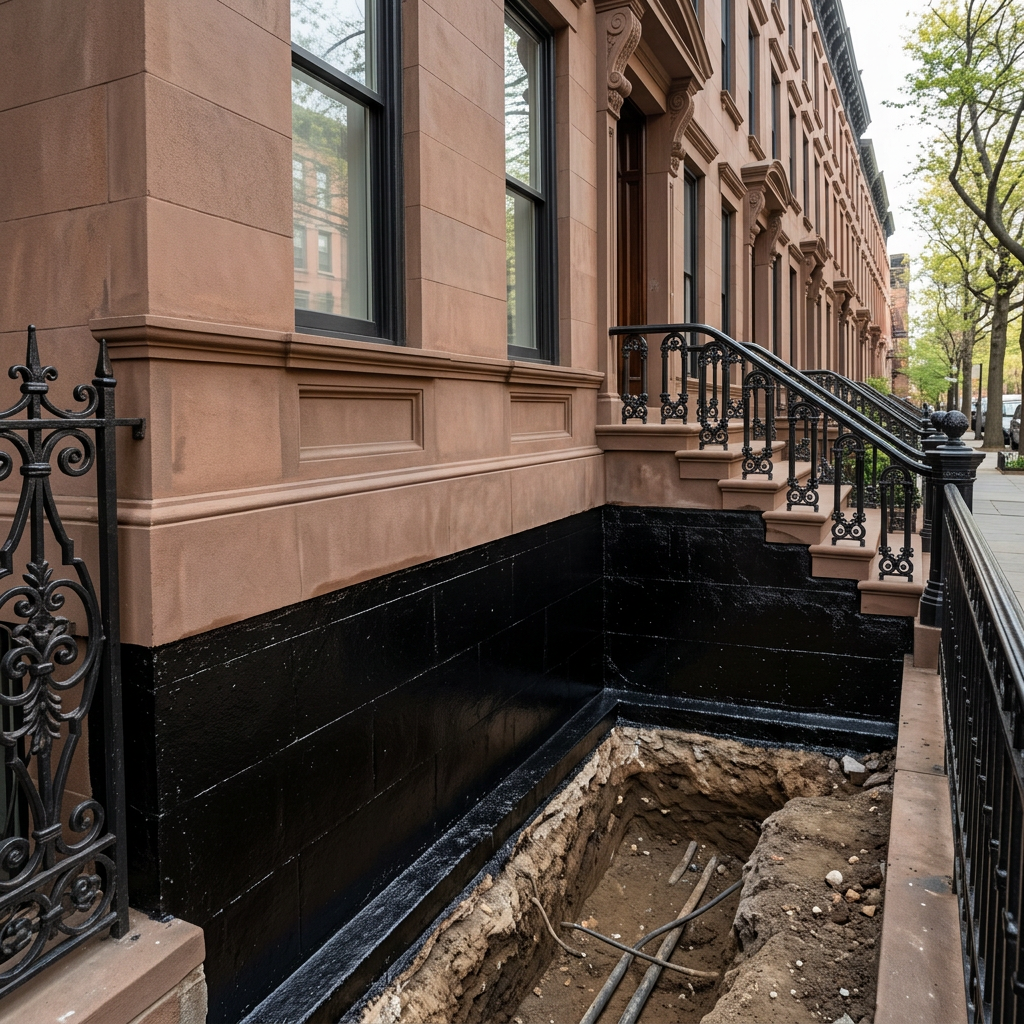 Waterproofing project in Manhattan, NYC — IronSky Roofing