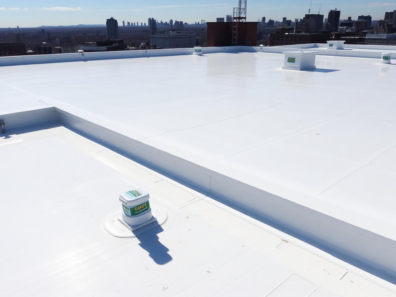 Finished waterproofing project in Manhattan, NYC — IronSky Roofing