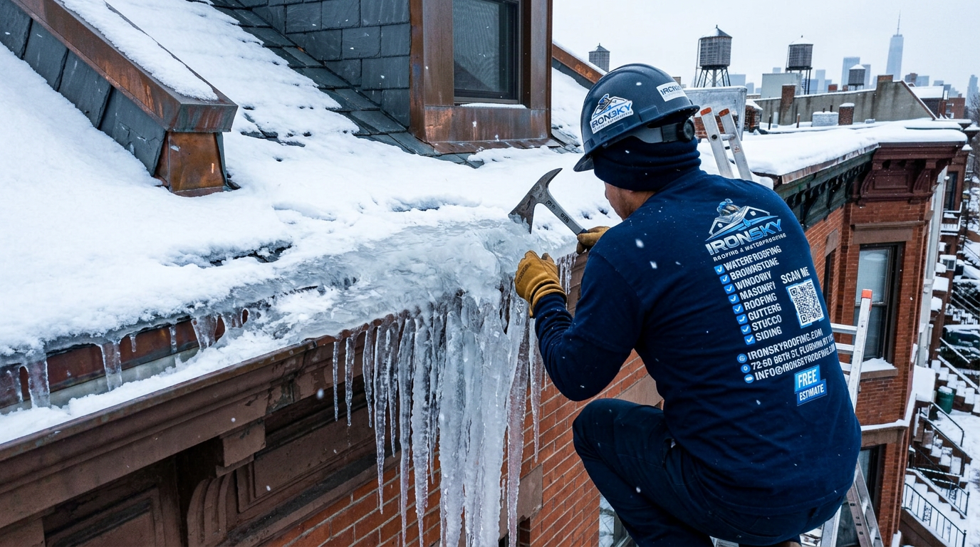 How to Stop Roof Leaks Before NYC Winter